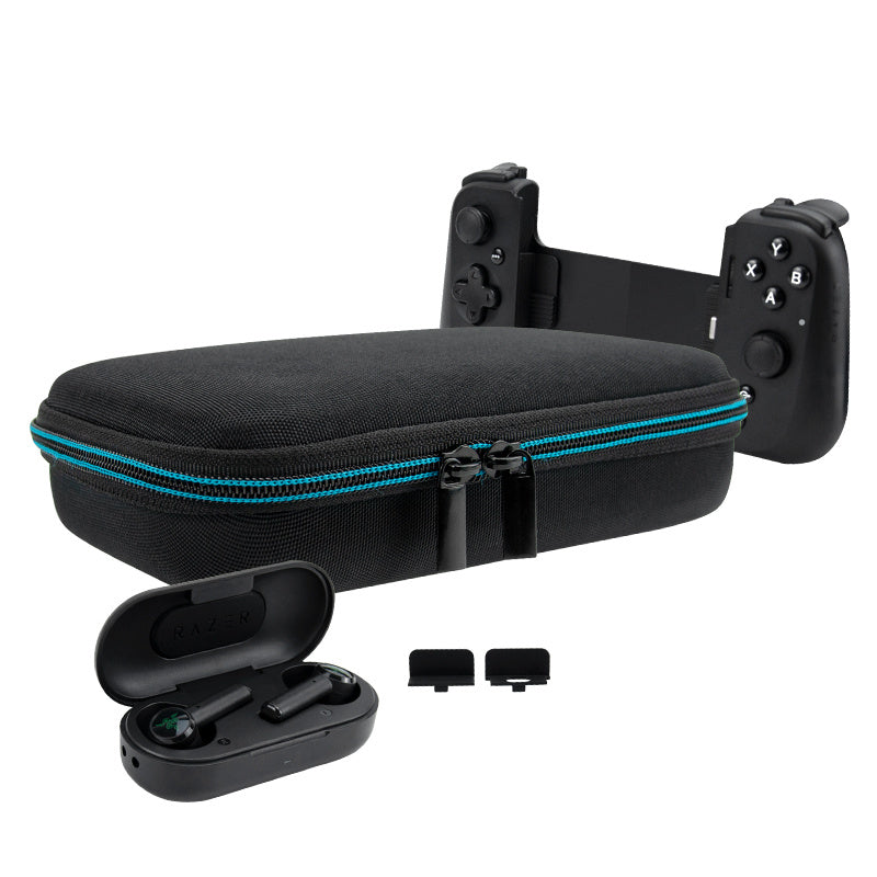 For Razer Kishi V2 Gamepad + Earphone Carrying Bag Shockproof Android Phone Game Controller Storage Case For Razer Kishi V2 Gamepad + Earphone Carrying Bag Shockproof Android Phone Game Controller Storage Case